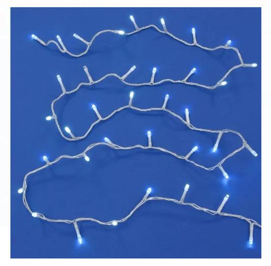 SUPER OFERTA ! Instalatie de Lumini cu 200 de Becuri LED cu Program 18m - Alb Rece